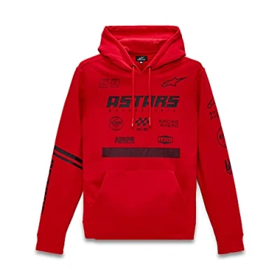 Image of Alpinestars, Multi Race Hoodie, Red, M, Man