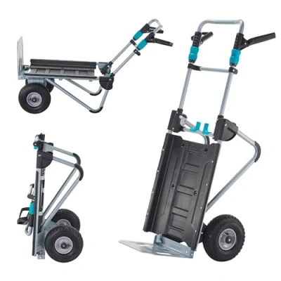 Image of wolfcraft TS 2500 Transport System I 5535000 The 2 in 1 solution: hand truck and push cart