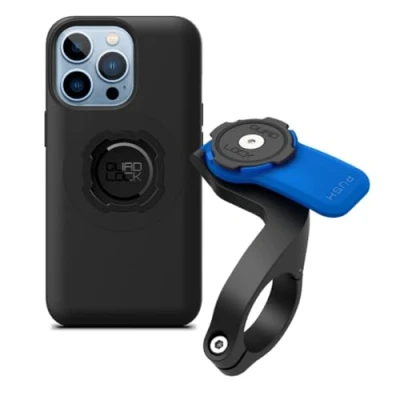 Image of Quad Lock Out Front Bike Mount Kit for iPhone 13 Pro MAG Case