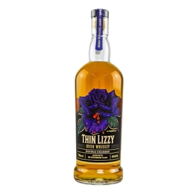 Image of Thin Lizzy Irish Whiskey, Triple distilled &amp; Double Charred in Oak Casks, 70cl