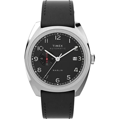 Image of Timex Women Analog Quartz Watch with Leather Strap TW2V62100ZV