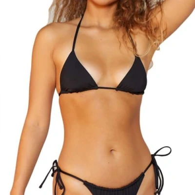 Image of Hurley W Itsy Biitsy Tri Bikini Top