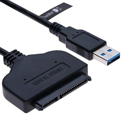 Image of SATA 3 (3.0) to USB Cable SSD HDD 2.5&quot; III Hard Disk Drive UASP Data Adapter Compatible with Laptop Playstation 4 PS4 Xbox One WD Kingston SanDisk Samsung EVO Crucial Seagate Toshiba Canvio 1TB 2TB