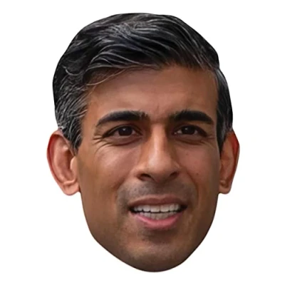 Image of SM441 Rishi Sunak Cardboard Face Mask Amazing Talking Point