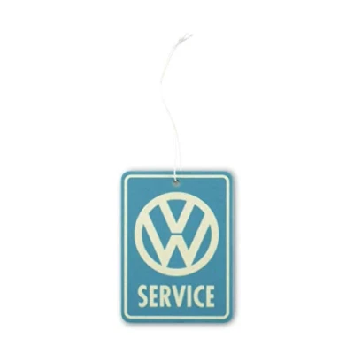 Image of BRISA VW Collection Volkswagen Air Freshener, Room Deodorizer for Cars T1 Bus Campervan Motif (VW Service/New Car/Green)