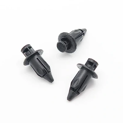 Image of VVO Fasteners Plastic Front Bumper and Trim Fastener Clip, Black (Pack of 10)