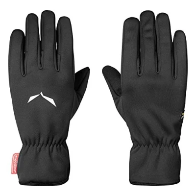 Image of SALEWA Gore® Windstopper® Gloves, Black Out, XS, UNISEX