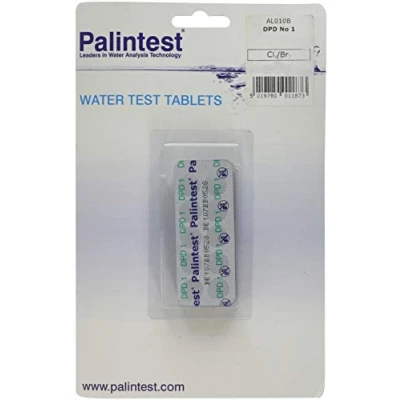 Image of Palintest DPD No.1 Rapid Dissolve Chlorine Test Tablets per 50