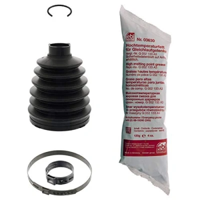 Image of 7701209242 CV Boot FEBI BILSTEIN 100042 Wheel Side, Front Axle Thermoplast RENAULT: CLIO 3, MEGANE 2, 2 Kombi
