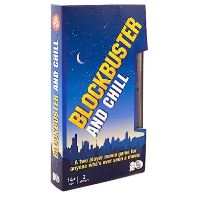 Image of Blockbuster and Chill: 2 Player Movie Board Game for Adults Families