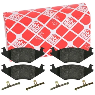 Image of 191698151, 191698151A, 191698151E, 191698151F Brake pad set FEBI BILSTEIN 16011 VOLKSWAGEN: GOLF 2, Jetta SEAT: Ibiza 2