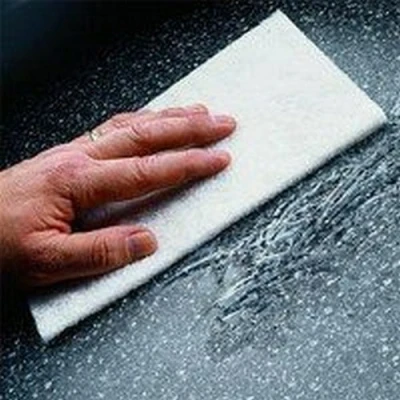 Image of 20/PACK 3M 7445 LD WHT SCOTCH BRITE PAD 6X9
