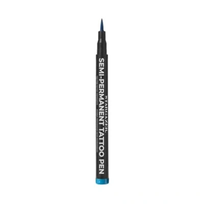 Image of Stargazer Semi Permanent Vegan Tattoo Pen 9. Up To 24 Hour Strong Blue Colour For Skin Art With A Fine Line Nib.
