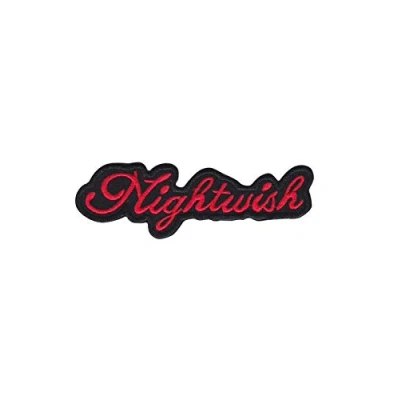 Image of Nightwish Red Patch Badge Embroidered Iron on Applique Souvenir Accessory