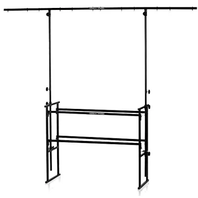 Image of Gorilla GDS 4 4ft Complete Disco Stand With Carpet Shelf