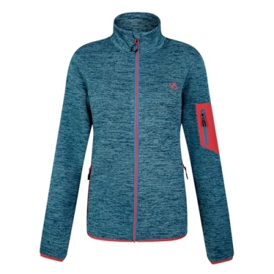 Image of Dare 2b Women&#039;s Knitted Mountain Series Zip Through Fleece Moonlight Denim, Size: 12