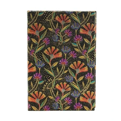Image of Wild Flowers (Playful Creations) Mini 18 month Horizontal Hardback Dayplanner 2025 (Elastic Band Closure)