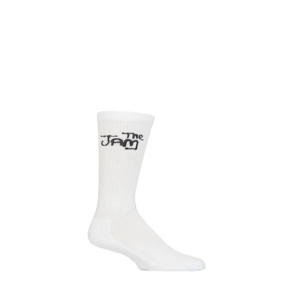 Image of SOCKSHOP Music Collection 1 Pair The Jam Cotton Socks Logo One Size