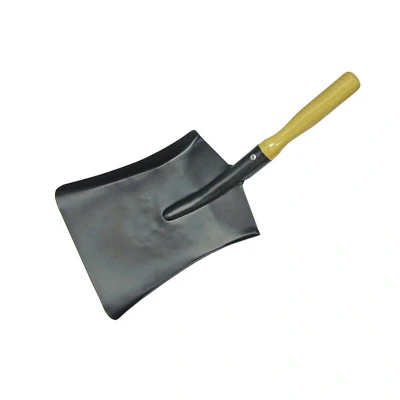 Image of Faithfull Coal Steel Shovel Wooden Handle 230mm FAICOALS9