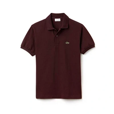 Image of Lacoste Men&#039;s L1212 Polo Shirt, Bordeaux (Vertige Y29), XS