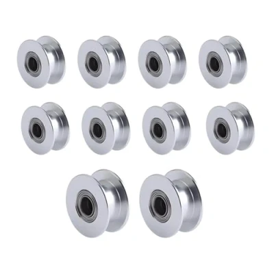 Image of Super Print GT2 Idler Pulley 20 Toothless Bore 5mm for 3D Printer 6mm Width Timing Belt. (10pcs)