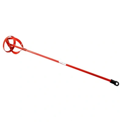 Image of New Drill Paint Pot Plaster Mixer Stirrer Mixing Paddle Whisk Tool 100 X 600 MM