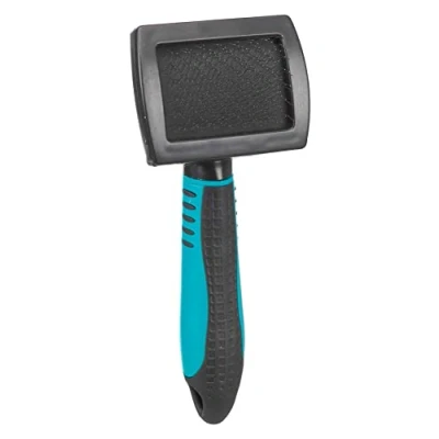 Image of TRIXIE Soft Brush #24131 For Cats and Dogs Detangling Top Coats Base 7 x 16 cm 2.75 6.3 in.
