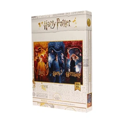 Image of Harry Potter SDTWRN23239 Puzzle Harry, Ron and Hermione Names Official Merchandising Toy, One Size
