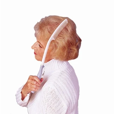 Image of NRS Healthcare Lifestyle Long Handled Hair Comb