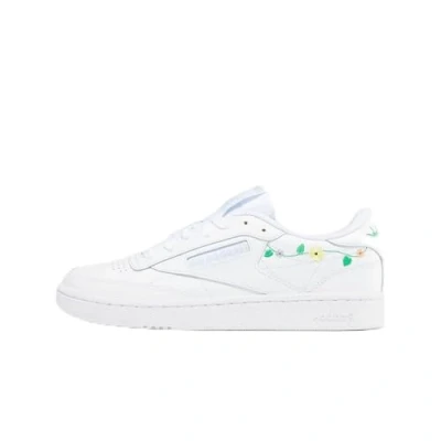 Image of Reebok Women&#039;s Club C 85 Sneaker, Ftwwht Palblu, 5 UK