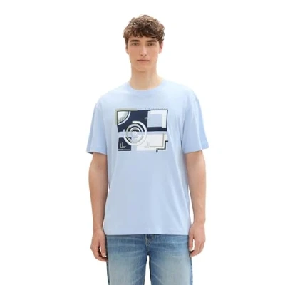 Image of TOM TAILOR Denim Men&#039;s 1043458 T Shirt, 11270 Kentucky Blue, S