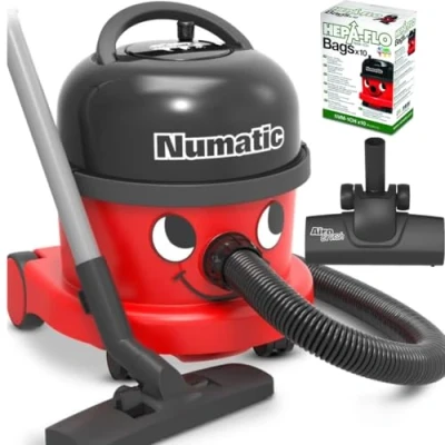 Image of NRV240 Commercial Dry Henry Vacuum Cleaner 9L + Airo Turbo Brush 10 Bags Avern