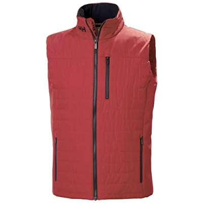 Image of Helly Hansen Mens Crew Insulated Vest 2.0, L, Red