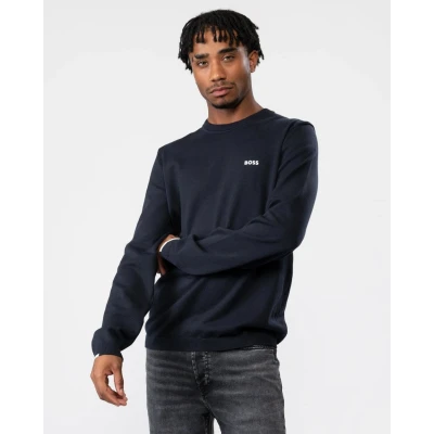 Image of BOSS EVER Jumper, Men&#039;s, Size: XL, Dark blue