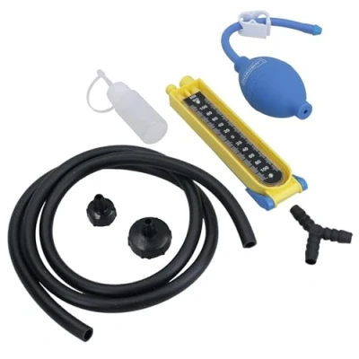 Image of Air/Water Pressure Testing Kit Sewer Drain Pipe Plumbing Bung Plug Manometer