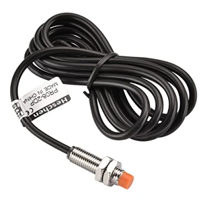 Image of Heschen Inductive Proximity Sensor Switch PR08 2DP Cylindrical Type DC 12 24V 3 Wire PNP NO(Normally Open) CE