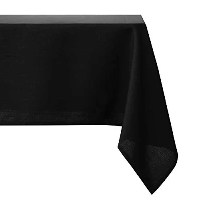Image of Deconovo Home Decorative Oxford Fabric Water Resistant Tablecloths Square Tablecloth Wipe Clean for Children 59x59in(150x150cm)