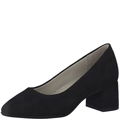Image of Tamaris Comfort Women&#039;s 8 82300 20 5 Pump, Black (Black Suede), UK