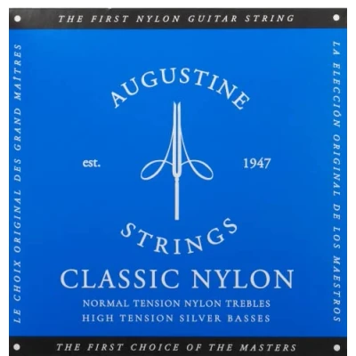 Image of Augustine Classic Blue Set Copper Wound Classical Guitar Strings
