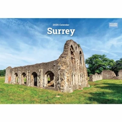 Image of Surrey A5 Calendar 2025