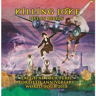 Image of Killing Joke Laugh At Your Peril: Live In Berlin Pink vinyl Sealed 2020 UK 3 LP set CADIZLP189