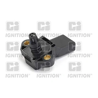 Image of 038906051D Sensor, boost pressure QUINTON HAZELL XMAP598 with integrated air temperature sensor VOLKSWAGEN: Passat B6 Variant, AUDI: A3 Sportback