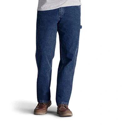 Image of Lee Men&#039;s Loose Fit Straight Leg Carpenter Jean, Original Stone, 32W x 30L