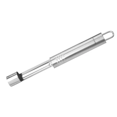 Image of Fackelmann OPAL Apple Corer, Core Remover, Durable Sharp Serrated Edge, Stainless Steel, 20x2x1.2cm, Silver
