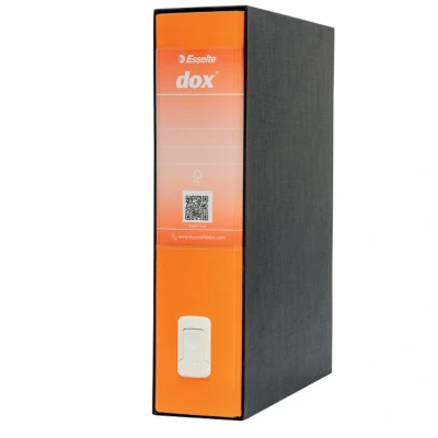 Image of Esselte DOX 2 Cardboard folder, orange , Single unit
