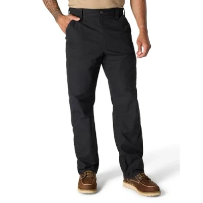 Image of Carhartt Men&#039;s Canvas Work Dungaree Pant B151 Black