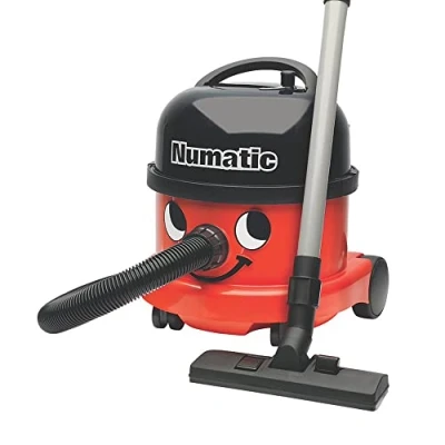 Image of [NOT UK/EU Voltage]Numatic NRV200 Red 110v Commercial Bagged Cylinder Vacuum Cleaner, US Version,