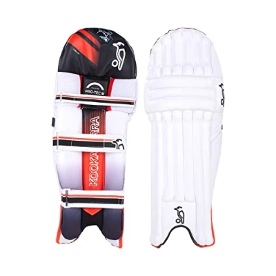 Image of KOOKABURRA Unisex Beast 3.1 Batting cricket pads, White, Adult Right Hand UK