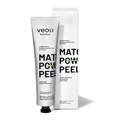 Image of VEOLI BOTANICA Focus Matcha Power Peel Enzymatic Multi Acid Face Scrub 75ml