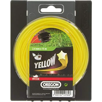 Image of Oregon Yellow Star Line 99152E Round Trimmer for Low Grass with Five Cutting Edges